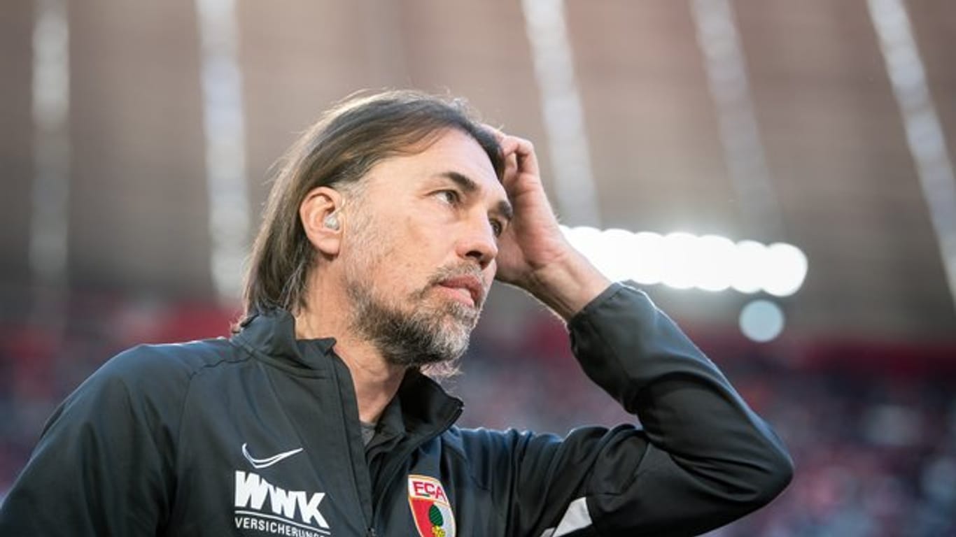 Der FC Augsburg stellte Trainer Martin Schmidt frei.