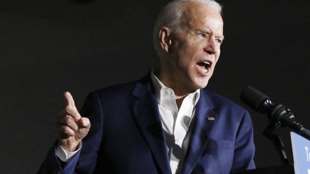 Joe Biden, ehemaliger US-Vizepräsident und Bewerber um die Präsidentschaftskandidatur der Demokraten. Joe Biden, ehemaliger US-Vizepräsident und Bewerber um die Präsidentschaftskandidatur der Demokraten.