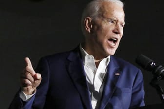 Joe Biden, ehemaliger US-Vizepräsident und Bewerber um die Präsidentschaftskandidatur der Demokraten.