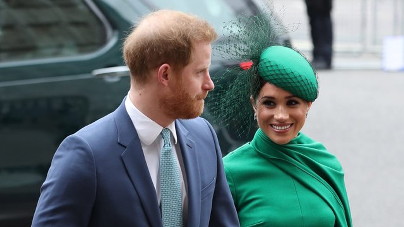Prinz Harry und seine Frau Herzogin Meghan beim Commonwealth-Tag.