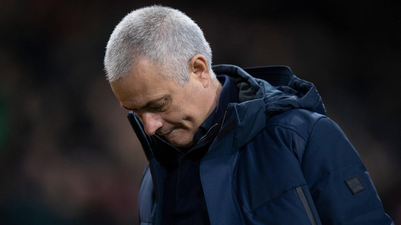 José Mourinho nach dem 1:1 beim FC Burnley am Wochenende. Es war das fünfte Pflichtspiel in Serie ohne Sieg.