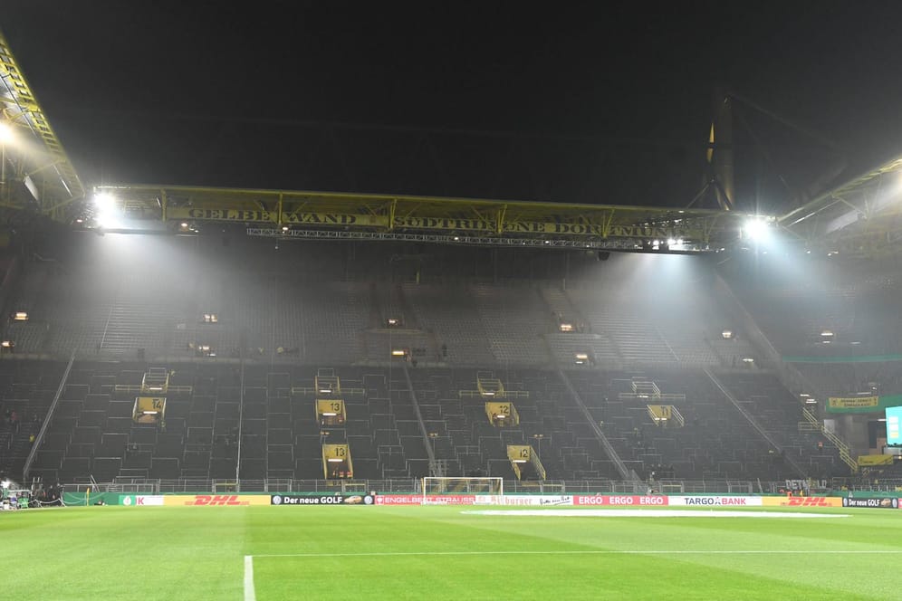 Der leere Signal Iduna Park: BVB-Fans werden wohl künftig vor dem Bildschirm mitfiebern müssen.