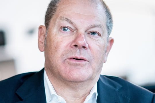 Vizekanzler Olaf Scholz: "Es spricht vieles dafür, die Kanzlerkandidatur der SPD noch in diesem Jahr zu klären.
