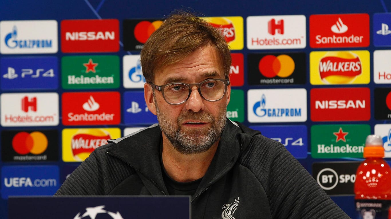 Jürgen Klopp: Der Trainer des FC Liverpool hat sich vor der Champions-League-Partie zur Coronavirus-Epidemie geäußert.