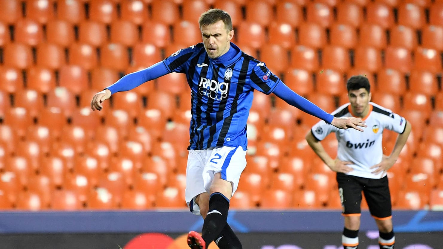 Josip Ilicic: Der Slowene war im leeren Mestalla-Stadion von Valencia der überragende Mann Bergamos. Josip Ilicic: Der Slowene war im leeren Mestalla-Stadion von Valencia der überragende Mann Bergamos.