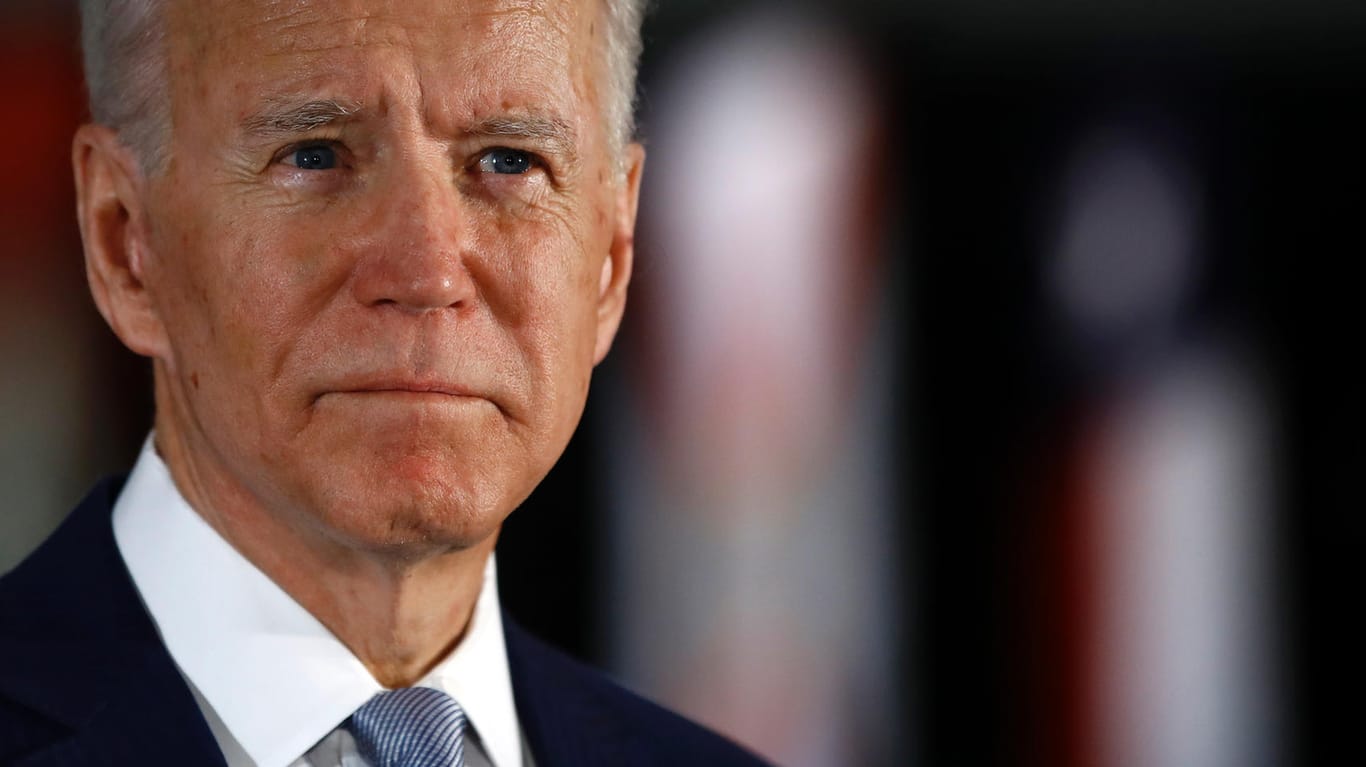 Joe Biden, ehemaliger US-Vizepräsident und Bewerber um die Präsidentschaftskandidatur: Er sprach von einem "Comeback für die Seele dieser Nation".