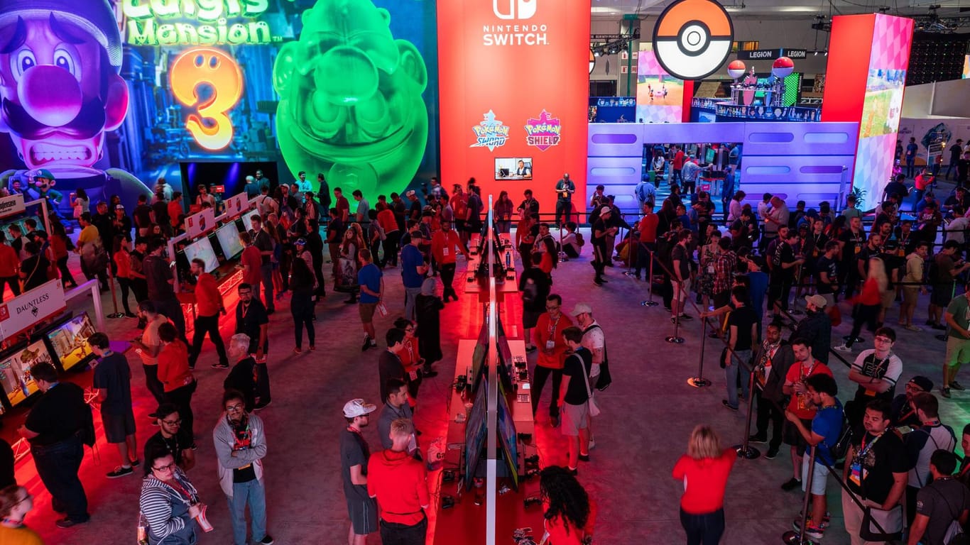 Besucher auf der E3 im Jahr 2019: Die Messe wird Insidern zufolge 2020 abgesagt.