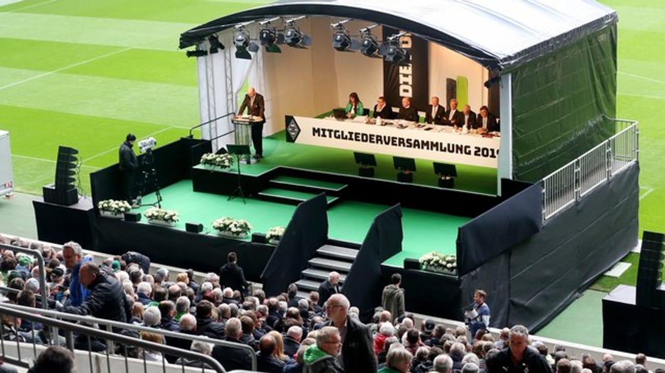 Der Vorstand von Borussia Mönchengladbach hält seine Jahreshauptversammlung 2019 im Borussia-Park ab.