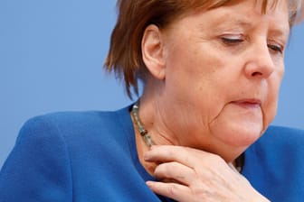 Kanzlerin Angela Merkel: Auf der Pressekonferenz solidarisierte sie sich mit Italien.