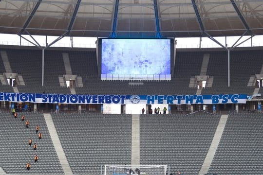 Das Berliner Derby wird vor leeren Zuschauerrängen stattfinden.