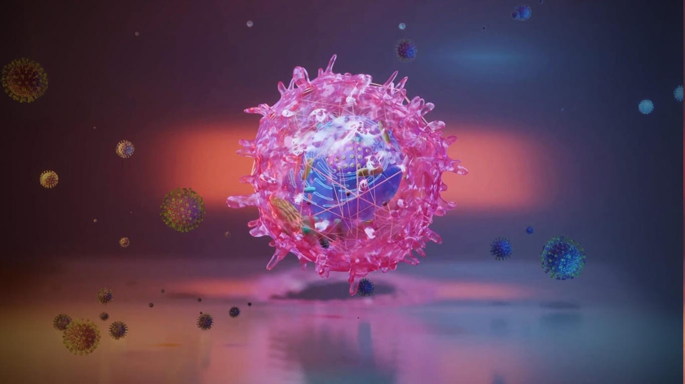 Wie das Coronavirus menschliche Zellen infiziert