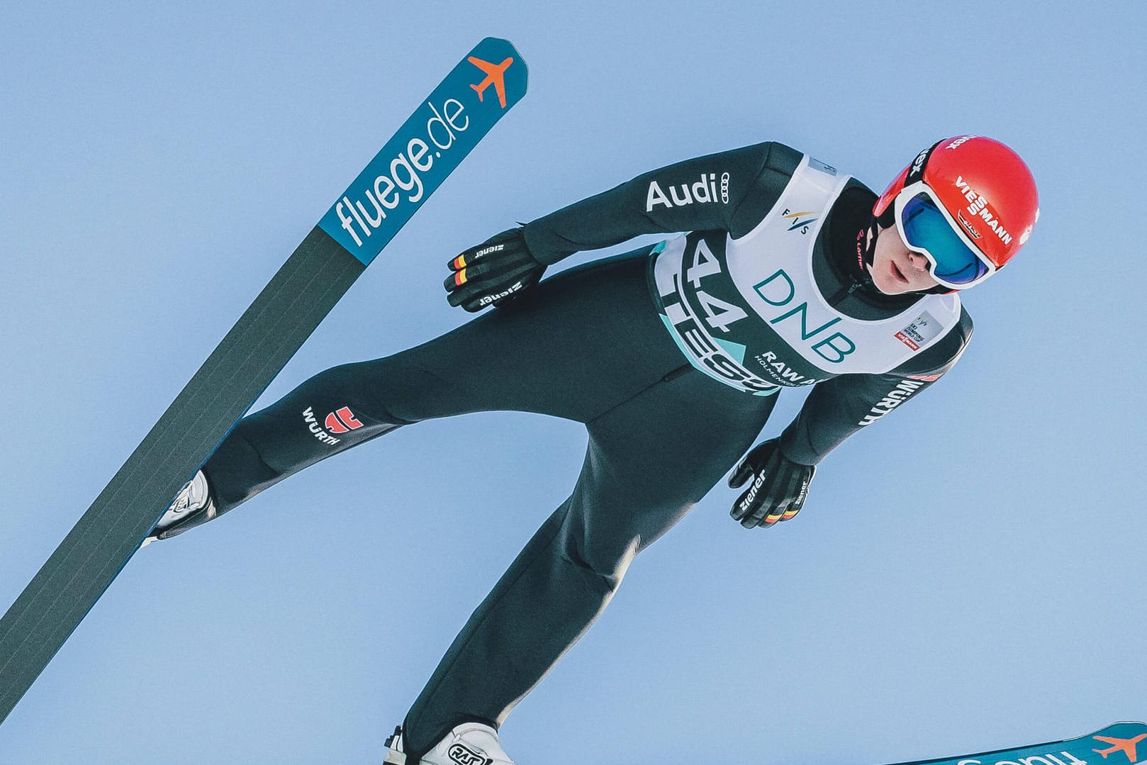 Stephan Leyhe: Der DSV-Adler ist in der Qualifikation von Trondheim schwer gestürzt.