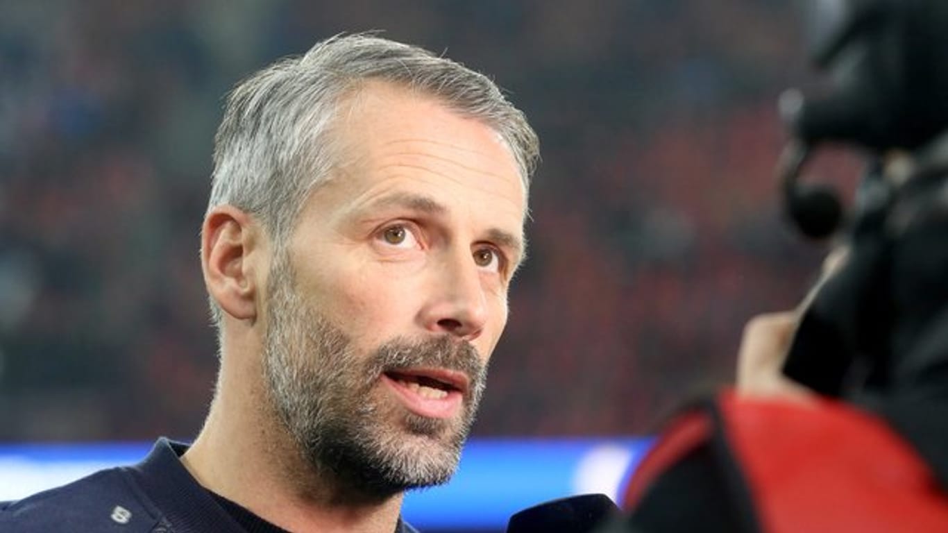 Hofft auf eine planmäßige Beendigung der Bundesliga-Saison: Gladbach-Coach Marco Rose.