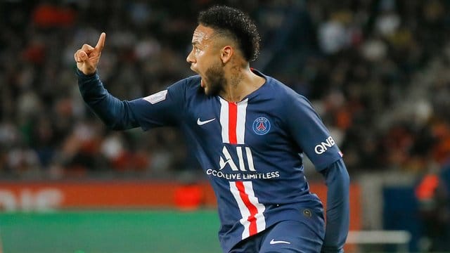 Brachte PSG gegen den BVB mit seinem Tor auf die Siegerstraße: Neymar. Brachte PSG gegen den BVB mit seinem Tor auf die Siegerstraße: Neymar.