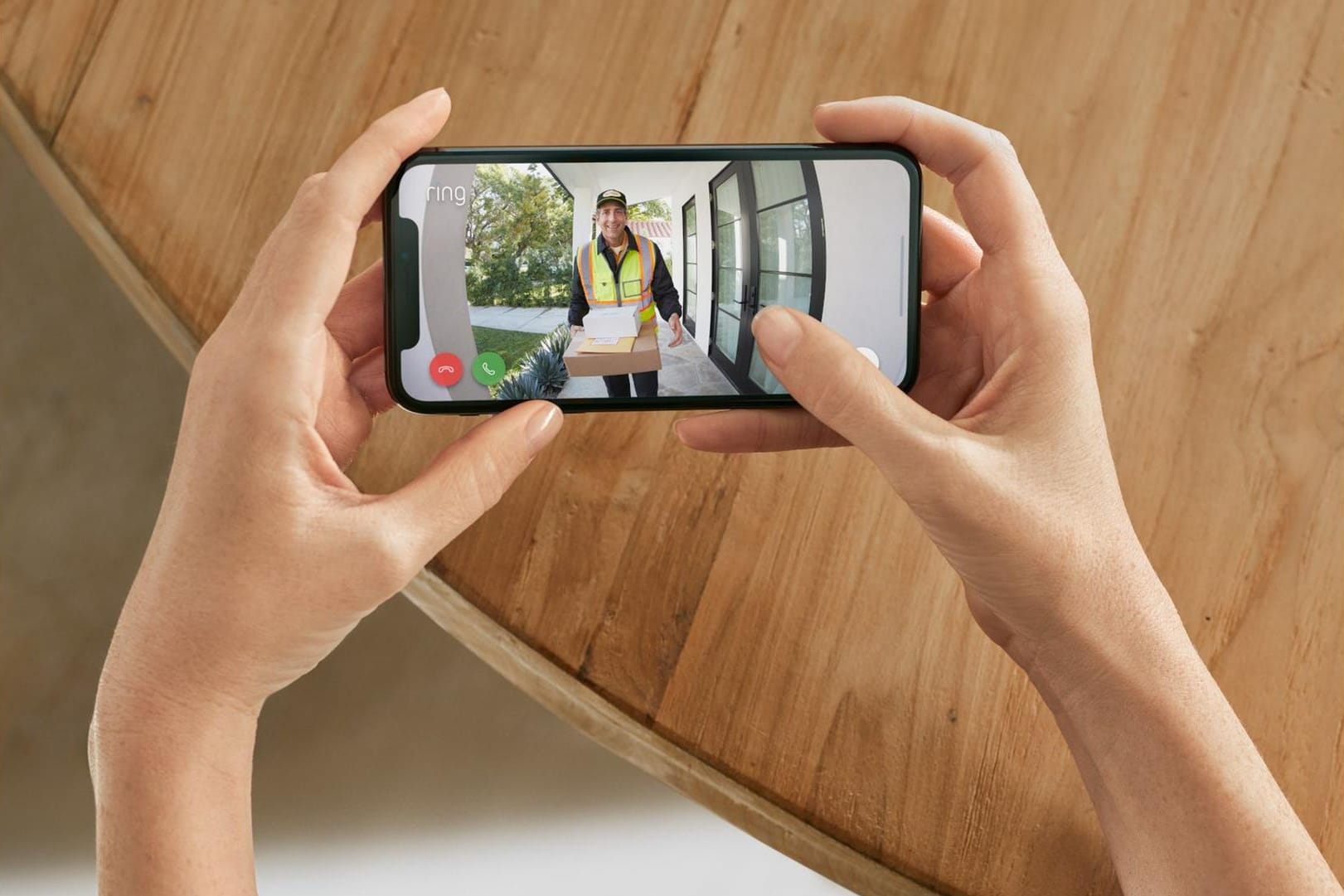 Live-Feed einer Videoklingel von Ring: Die Amazon-Tochter hat neue Modelle vorgestellt.