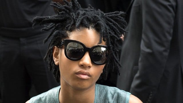 In ihrer Performance verzichtet Willow Smith auf Sprache.