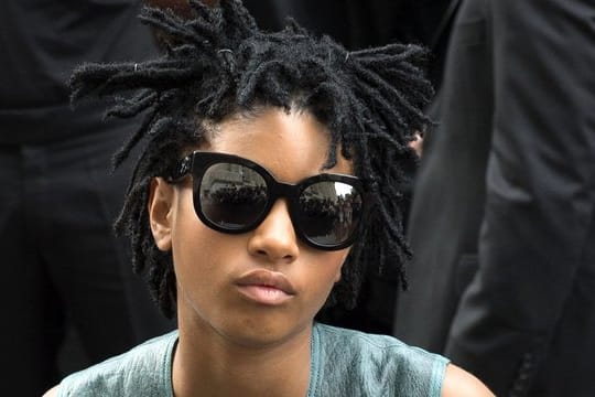 In ihrer Performance verzichtet Willow Smith auf Sprache.