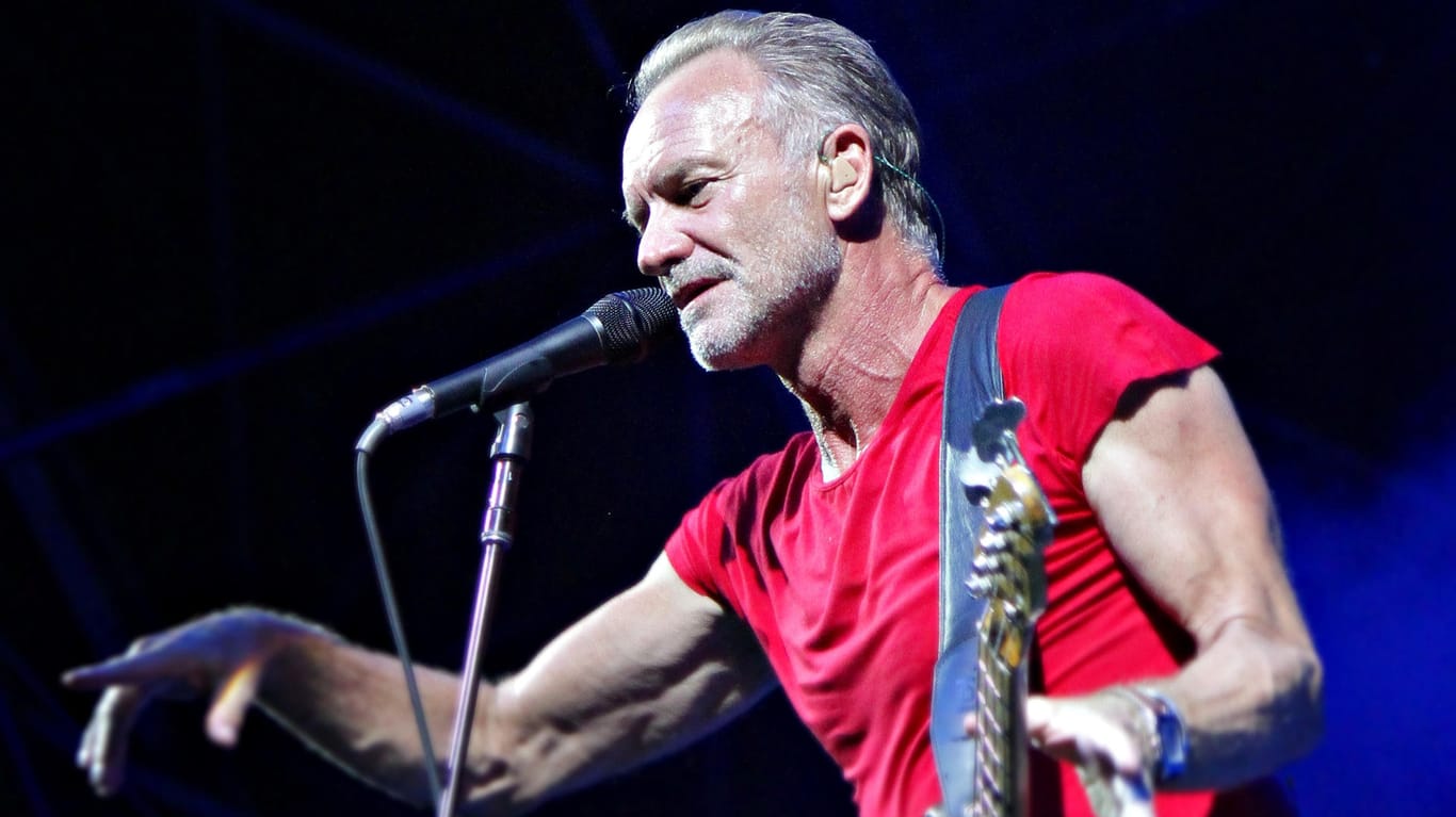 Sting: Der Sänger kommt nach Berlin.