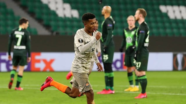 Donezks Marcos Antonio machte die Wolfsburger Heimpleite perfekt. Donezks Marcos Antonio machte die Wolfsburger Heimpleite perfekt.