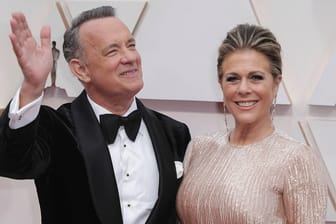 Grüße aus der Corona-Quarantäne: Tom Hanks und Rita Wilson nehmen ihre Virusinfektion gelassen.