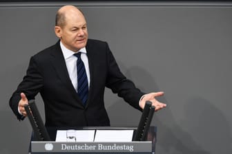 Olaf Scholz: Der Finanzminister sagt, Deutschland hat genug Geld, um mit der Corona-Krise umzugehen.