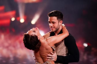 Luca Hänni und Christina Luft: Der Sänger tanzt bei "Let's dance" mit.