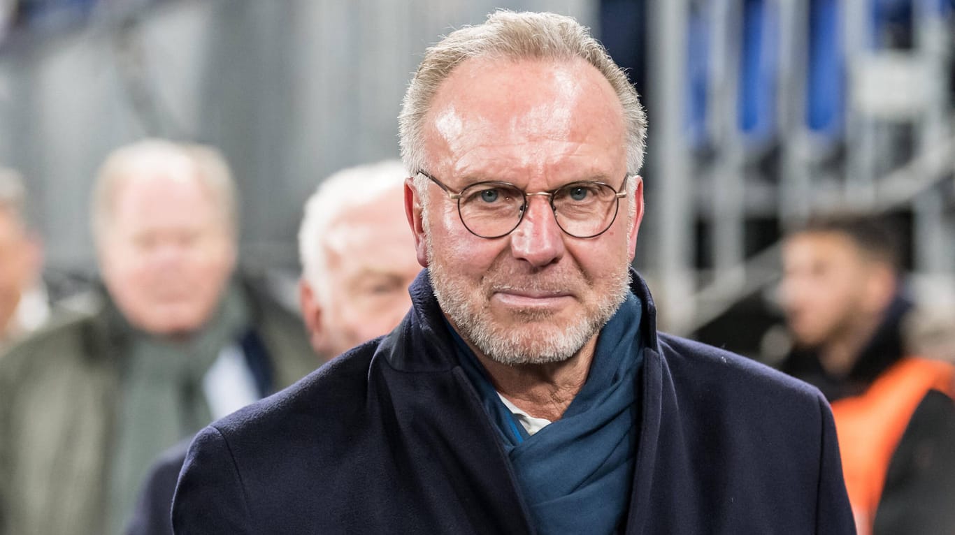 Hat eine Erklärung für die Austragung der Bundesliga-Spiele am Wochenende: Bayern-Boss Karl-Heinz Rummenigge.