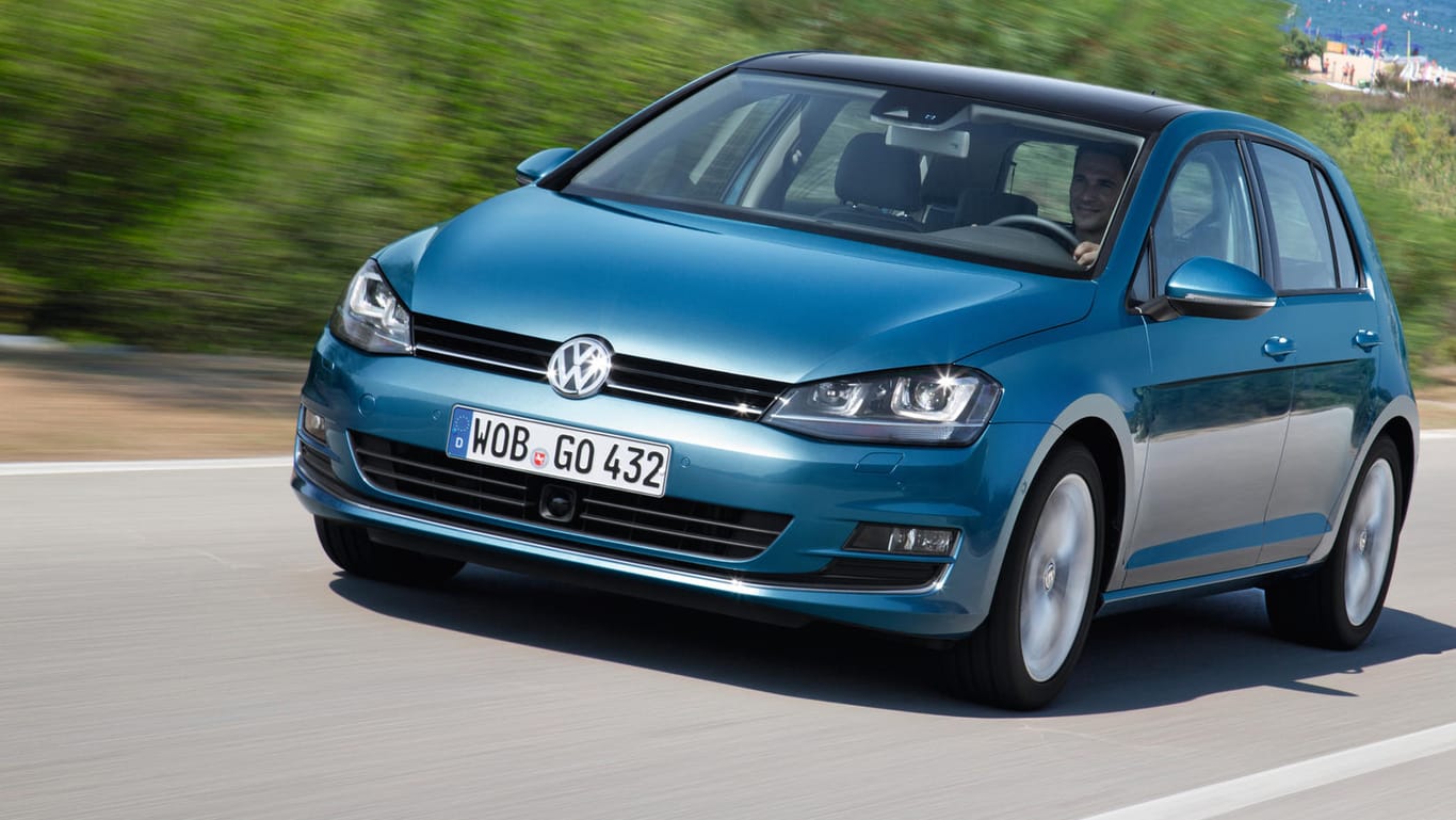 VW Golf der siebten Generation: Er gehört zu den Modellen, die vom Dieselbetrug betroffen sind.