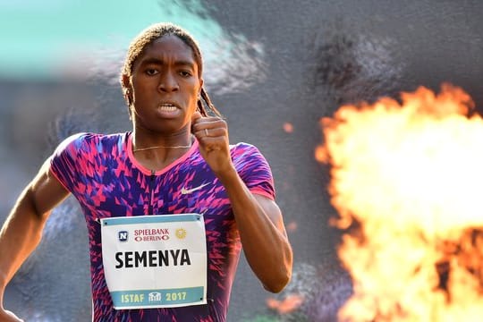 Will von 800 azf 200 Meter wechseln: Caster Semenya.