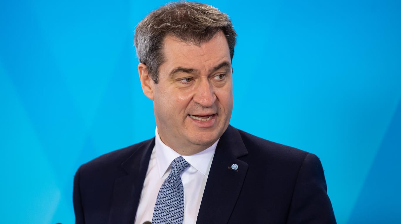 Markus Söder: Der bayerische Ministerpräsident fürchtet, dass Björn Höcke in der AfD mehr und mehr Einfluss gewinnen wird.