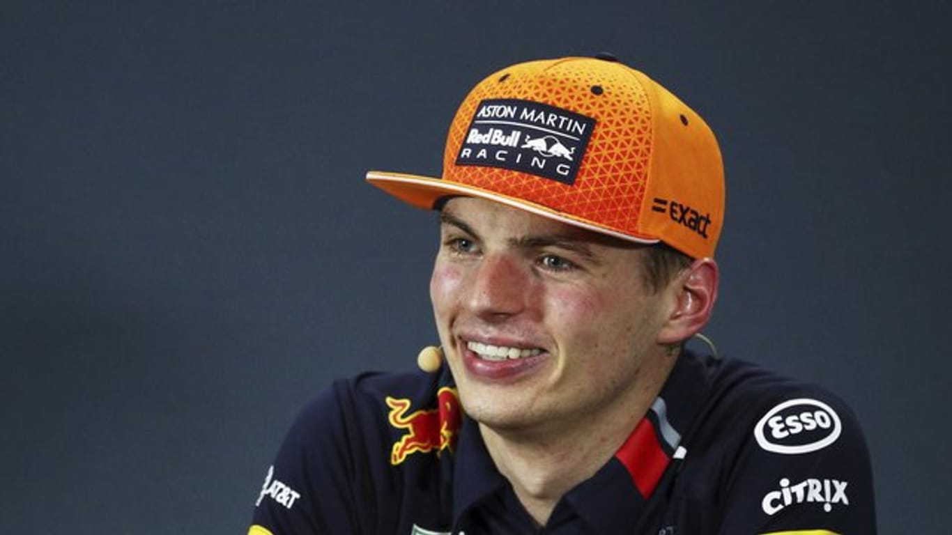 Misst sich statt auf dem Formel-1-Kurs virtuell mit einigen Kollegen: Red-Bull-Pilot Max Verstappen.