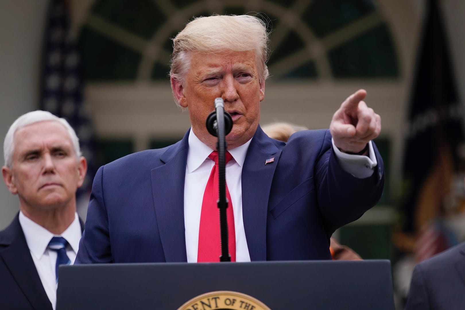Donald Trump: Zwischen Deutschland und den USA herrscht Streit bezüglich einer Tübinger Firma.