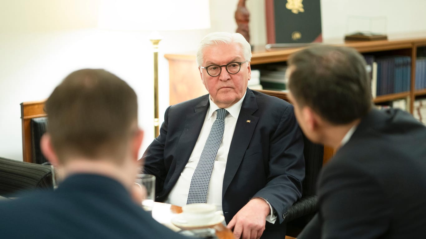 Bundespräsident Steinmeier im Interview: "Europa darf sich nicht erpressen lassen von einer zynischen Politik."
