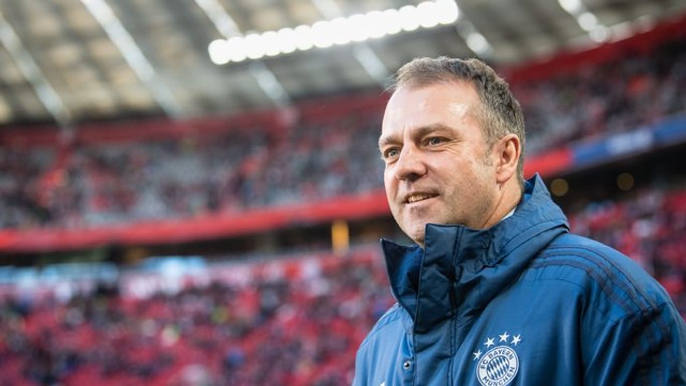 Trainer Hansi Flick könnte schon bald seinen Vertrag beim FC Bayern München verlängern.