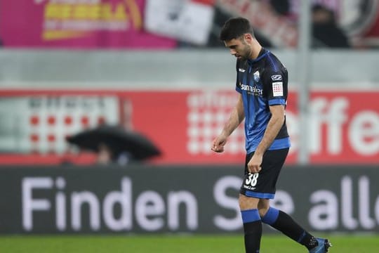 Der SC Paderborn um Gerrit Holtmann steht auf dem letzten Tabellenplatz der Bundesliga.