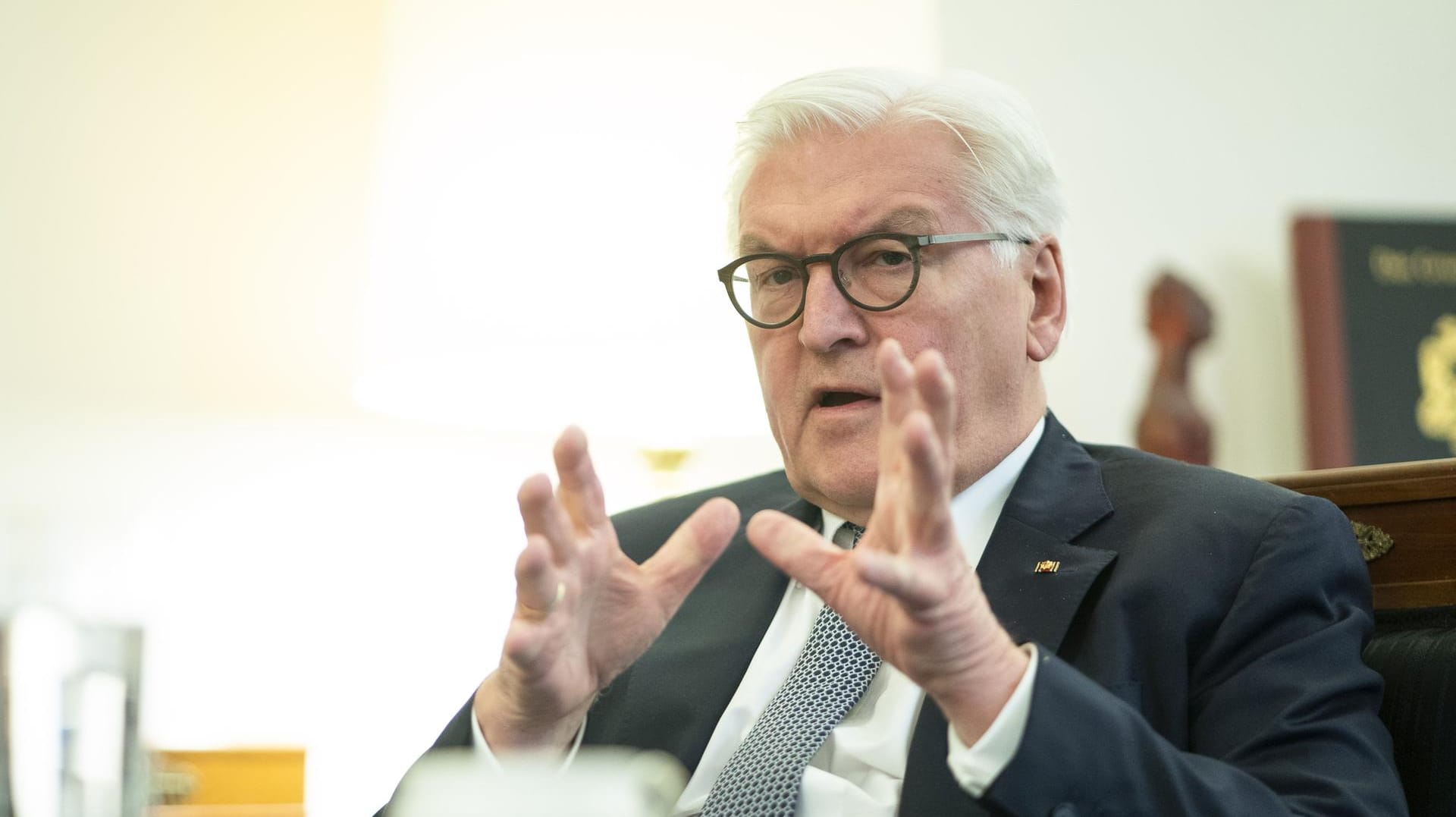 Frank-Walter Steinmeier: "Es braucht sichtbare Solidarität."