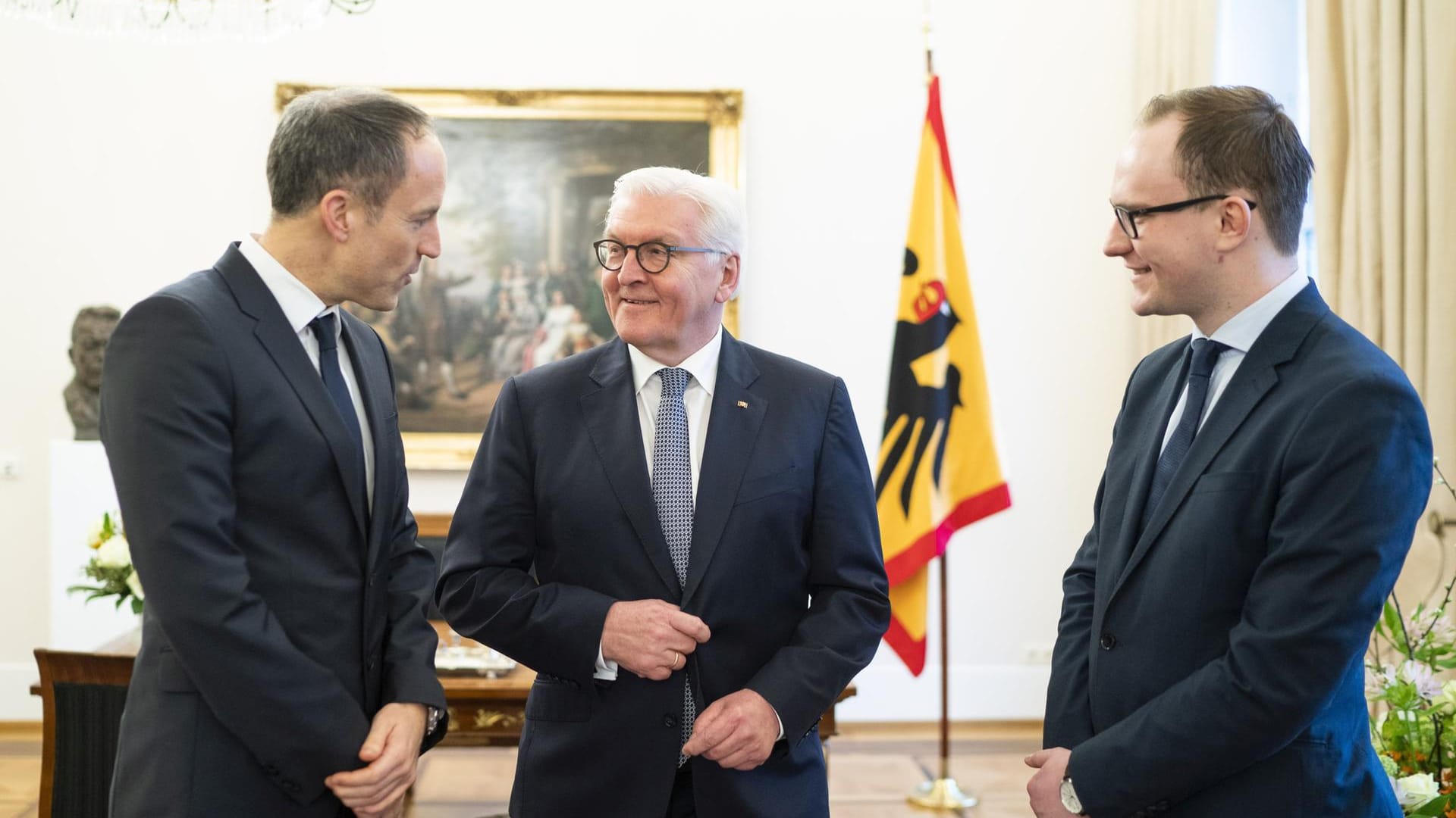 Der Bundespräsident empfing t-online.de in seinem Amtssitz in Schloss Bellevue in Berlin.