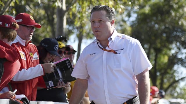 Zak Brown ist der Chef des Motorsport-Projekts bei McLaren.