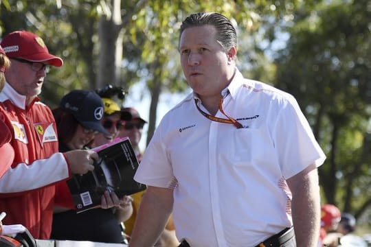 Zak Brown ist der Chef des Motorsport-Projekts bei McLaren.