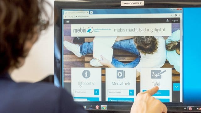 Das Lernprogramm Mebis ist nach einer Attacke nicht erreichbar.