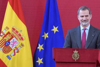 Spaniens König Felipe bekommt viel Lob nach dem Bruch mit seinem Vater.