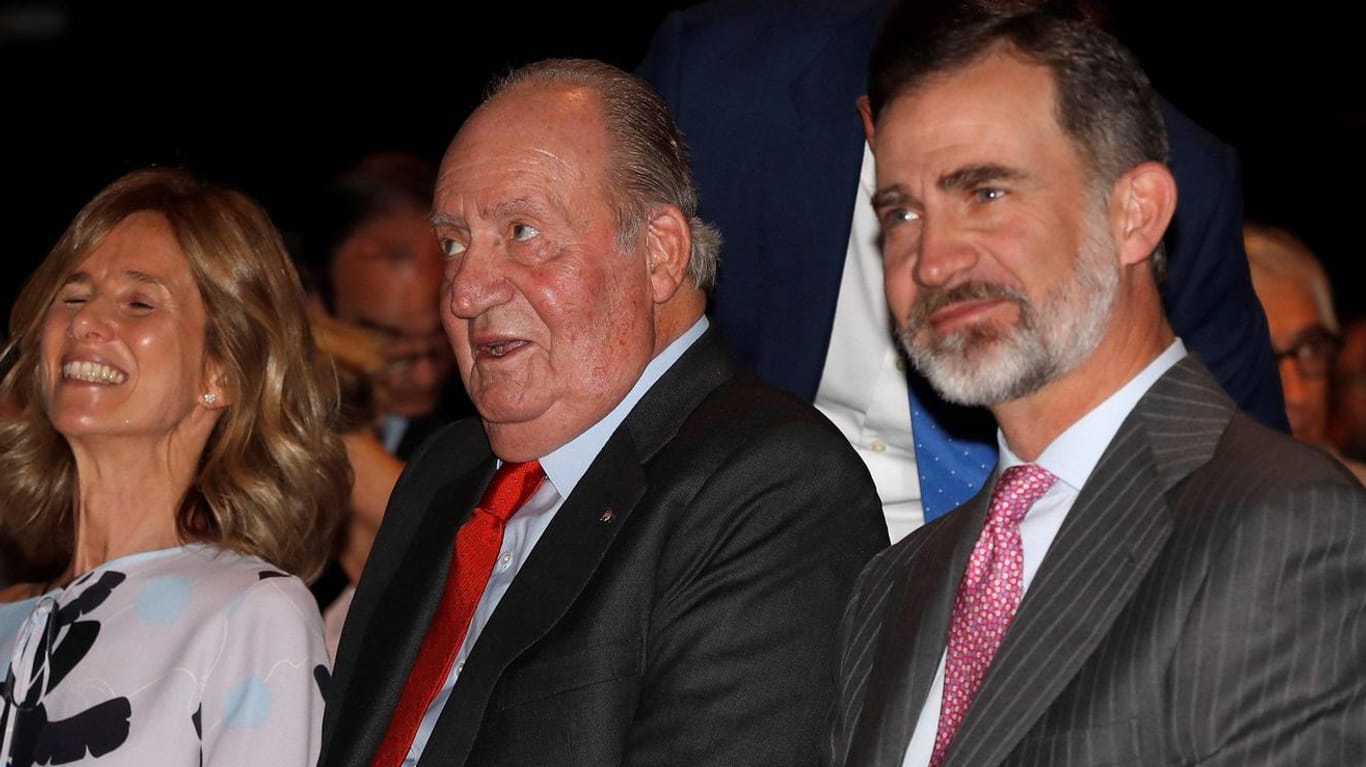 Gestörte Vater-Sohn-Beziehung: König Felipe und sein Vater Juan Carlos sind sich nicht einig geworden. Jetzt kam es zum Bruch.