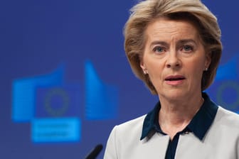 EU-Kommissionschefin Ursula von der Leyen: Der Einreisestopp soll zunächst für 30 Tage gelten.