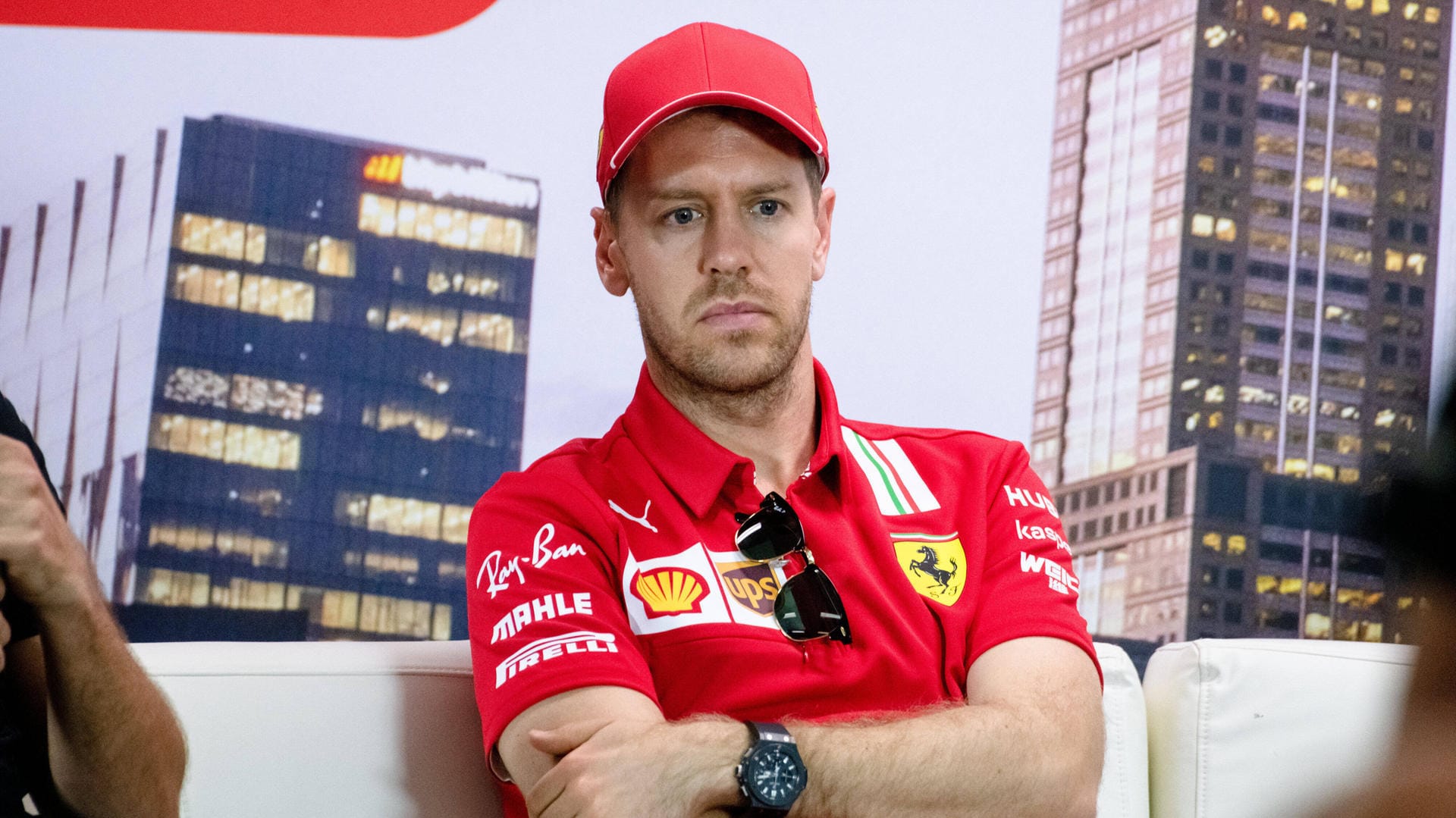 Reiste vor der Rennabsage in Melbourne aus Australien ab: Ferrari-Fahrer Sebastian Vettel.