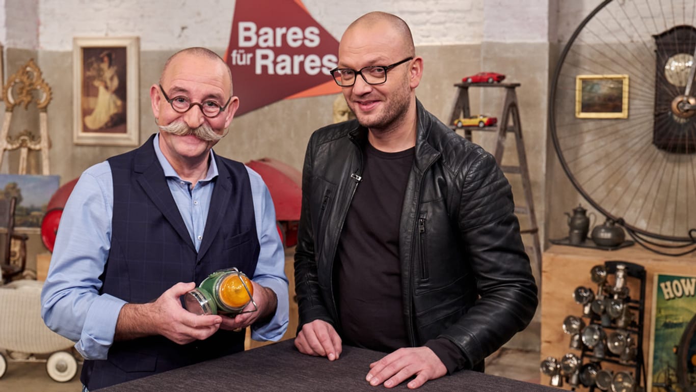 Moderator Horst Lichter und Experte Sven Deutschmanek: Die beiden sind fester Bestandteil der Sendung "Bares für Rares".