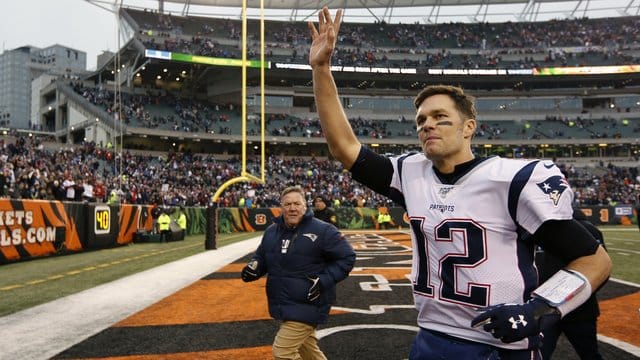 Football-Star Tom Brady verlässt die New England Patriots. Football-Star Tom Brady verlässt die New England Patriots.