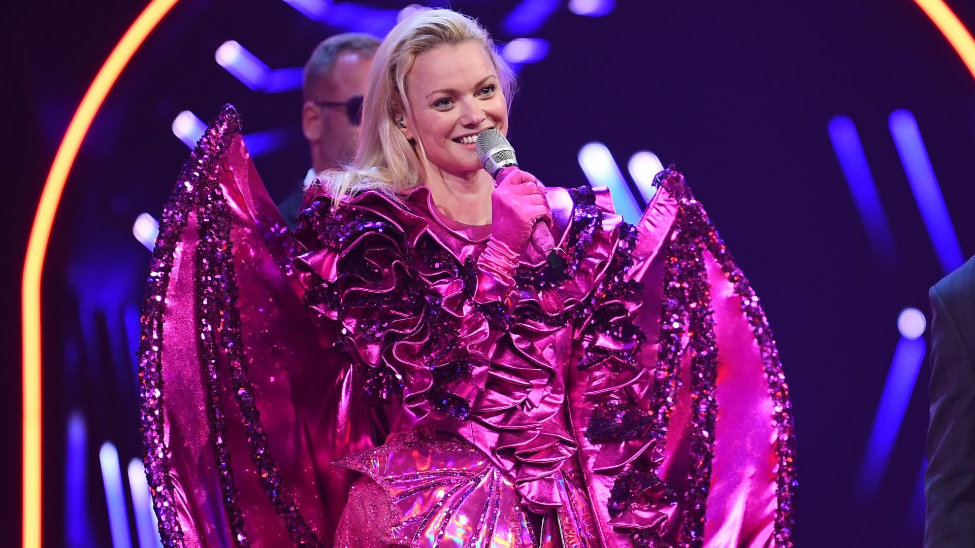 "The Masked Singer": Franziska Knuppe war die Fledermaus.