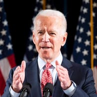 Joe Biden: Der Ex-Vizepräsident liegt bei den US-Vorwahlen der Demokraten weiter vorn.