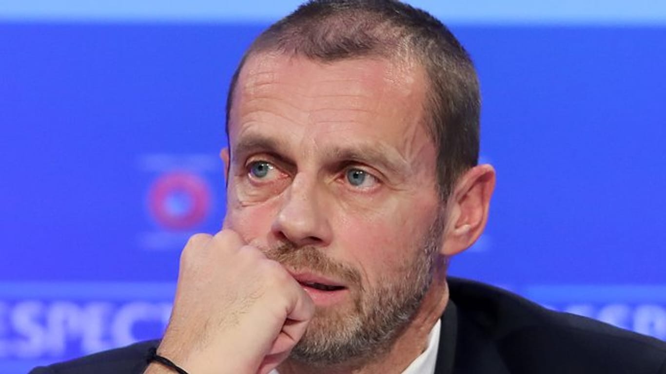 Hat Zweifel daran, dass die Saison 2019/20 im europäischen Fußball abgeschlossen werden kann: UEFA-Präsident Aleksander Ceferin.