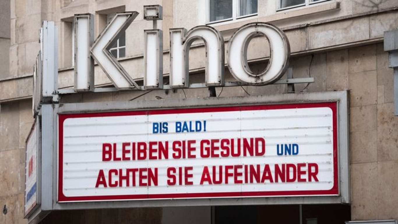 Geschlossenes Kino in Stuttgart.